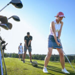 Sportfotografie, Golfplatz Passau