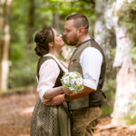 Hochzeitsfoto Tracht Wegscheid